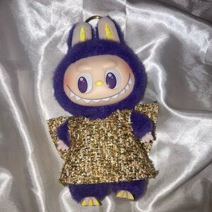 Purple and Gold Labubu